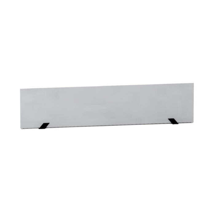 Painel Divisor Para Mesas P25 Pandin 120 Cm Cinza Cristal