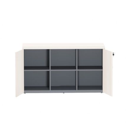 Armário Credenza 2 Portas PE40 Pandin Martex Office