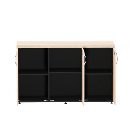 Armário Credenza 3 Portas PE40 Pandin Martex Office